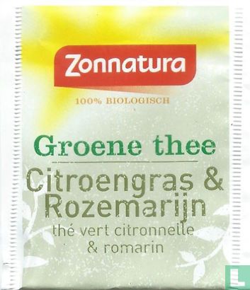 Groene thee Citroengras & Rozemarijn - Image 1