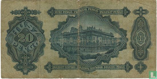 Hongrie 20 Pengö 1930 - Image 2