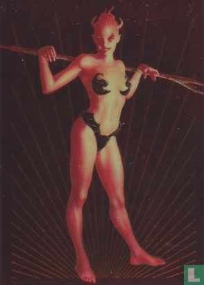 Demoness with pitchfork - Image 1