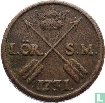 Suède 1 öre S.M. 1731 - Image 1
