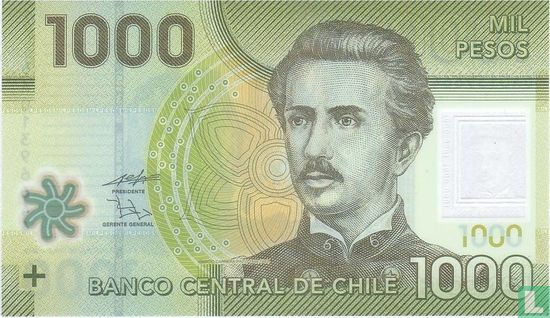 Chile 1.000 Pesos  - Bild 1