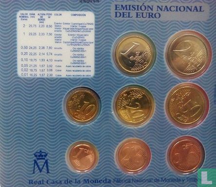 Spain mint set 2003 - Image 2