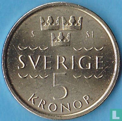 Sweden 5 kronor 2016 - Image 2