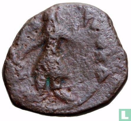 Kushan   (Bactria, Greco-India, Indo-Scythia)  AE drachme   95-115 CE - Image 1