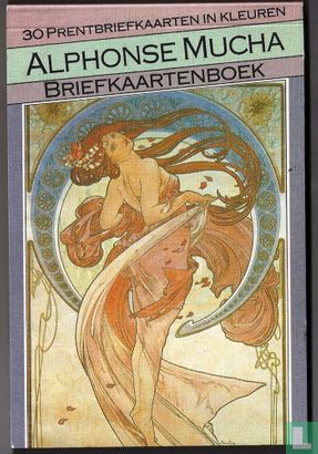 Alphonse Mucha Briefkaartenboek - Afbeelding 1