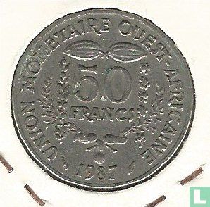 États d'Afrique de l'Ouest 50 francs 1987 "FAO" - Image 1
