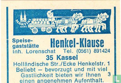 Speisegaststätte Henkel-Klause - Lorenschat