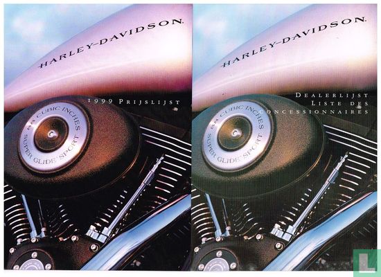 Harley-Davidson prijslijst