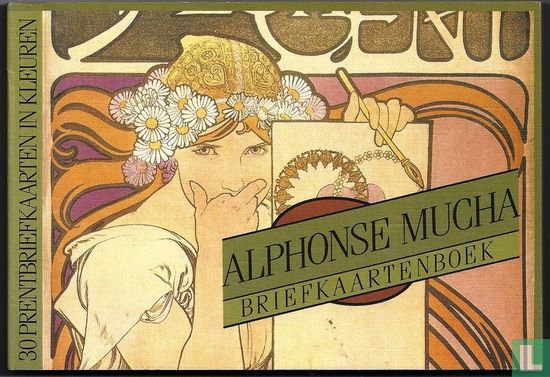 Alphonse Mucha Briefkaartenboek - Image 1