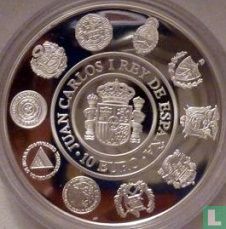 Espagne 10 euro 2005 (BE) "Encounter of the two Worlds - Architecture" - Image 2