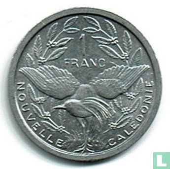 New Caledonia 1 franc 1972 - Image 2