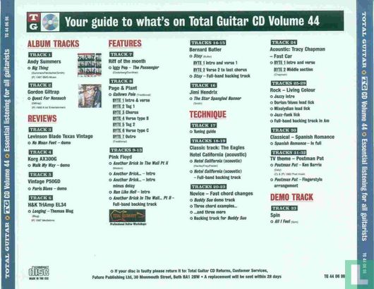 Total Guitar Vol. 44 - Essential listening for all guitarists - Afbeelding 2