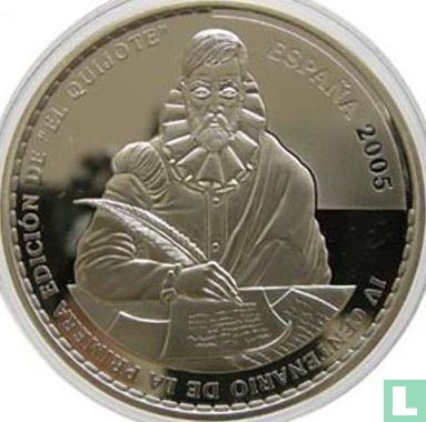 Spain 50 euro 2005 (PROOF) "400th anniversary of the first edition of Don Quixote de La Mancha - The ingenious gentleman Don Quixote de La Mancha" - Image 1