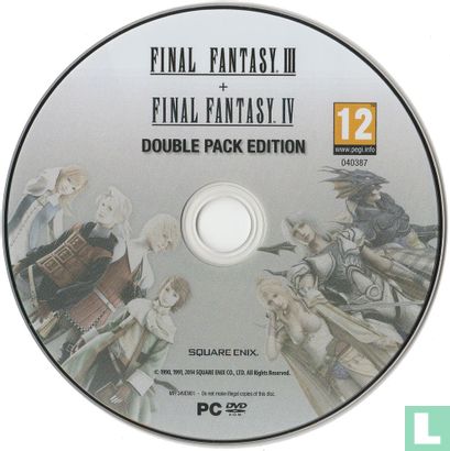 Final Fantasy III / Final Fantasy IV: Double Pack Edition - Afbeelding 3