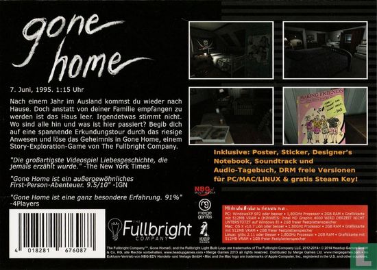 Gone Home: Collector's Edition - Afbeelding 2