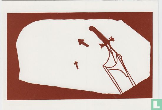 Elch in der Strömung, 1985 - Afbeelding 1