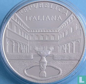 Italy 5 euro 2016 (PROOF) "Villa Cicogna Mozzoni" - Image 2