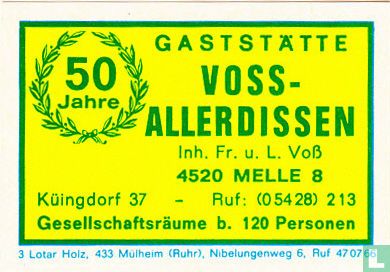 Gaststätte Voss-Allerdissen - Fr.u.L. Voss