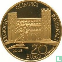Italien 20 Euro 2005 (PP) "2006 Winter Olympics in Turin - Palatine Gate" - Bild 1