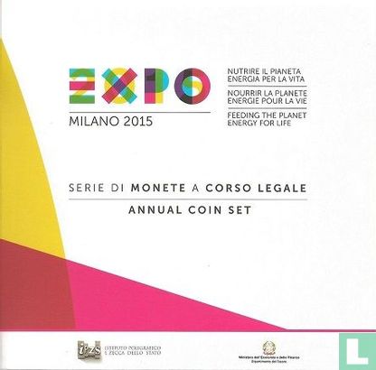 Italie coffret 2015 "Universal Exposition in Milan" - Image 1