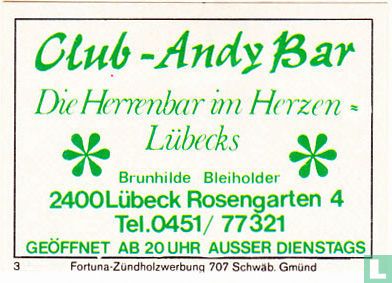 Club - Andy Bar - Brunhilde Bleiholder