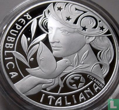 Italie 10 euro 2015 (BE) "70 years of Peace in Europe" - Image 2