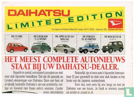 Daihatsu limited edition