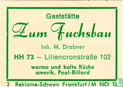 Gaststätte Zum Fuchsbau - M. Drabner