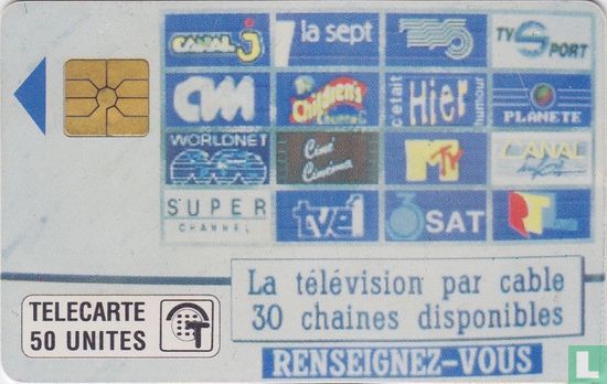 La télévision par cable 30 chaines disponibles - Image 1