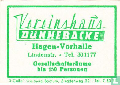 Vereinshaus Dünnebacke