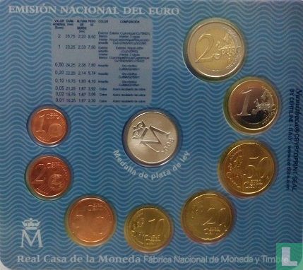 Spain mint set 2008 (with medal Andalusia) - Image 2