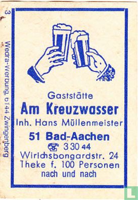 Gaststätte Am Kreuzwasser - Hans Müllenmeister