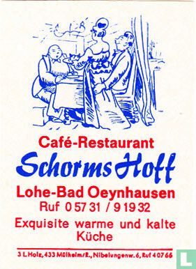 Café-Restaurant Schorms Hoff