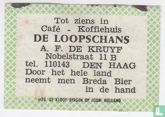 Café - Koffiehuis De Loopschans