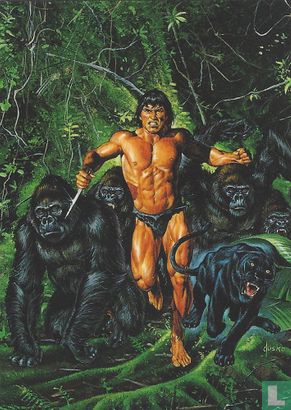 Tarzan with Apes - Afbeelding 1