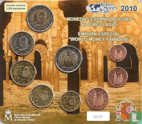 Spain mint set 2010 "World Money Fair of Berlin" - Image 2