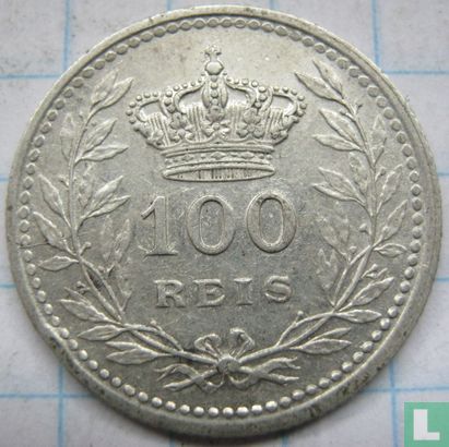 Portugal 100 réis 1909 - Image 2
