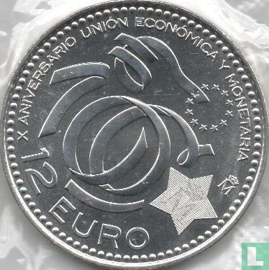 Espagne 12 euro 2009 "10 years European Monetary Union" - Image 2