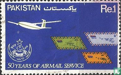 50 Years Airmail Pakistan