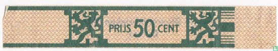 Prijs 50 cent - (Agio Sigarenfabrieken N.V. Duizel) - Afbeelding 1