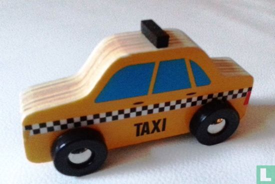 Houten taxi