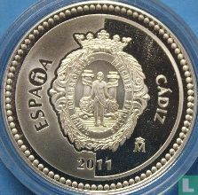 Spanje 5 euro 2011 (PROOF) "Cádiz" - Afbeelding 1