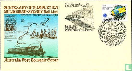 Centenaire achèvement Melbourne Sydney Rail Link - Image 1