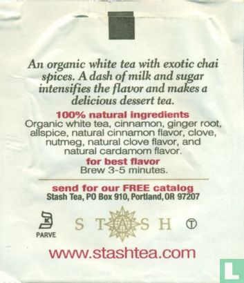 chai white tea  - Afbeelding 2