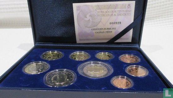 Spain mint set 2011 (PROOF) - Image 1