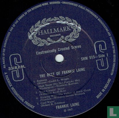 The best of Frankie Laine - Bild 3