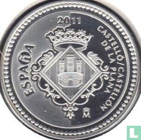 Spain 5 euro 2011 (PROOF) "Castellón de la Plana" - Image 1