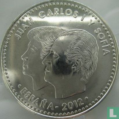 Spain 30 euro 2012 "10 years of euro cash" - Image 1