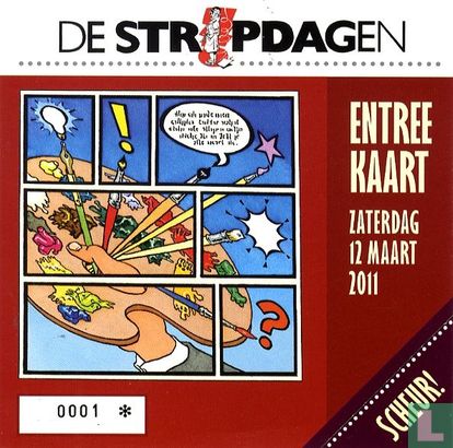 De Stripdagen - Zaterdag Entreekaart 2011 - Bild 1