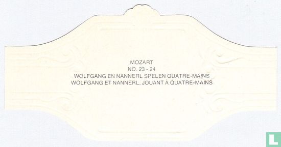 Wolfgang en Nannerl spelen quatre-mains - Afbeelding 2